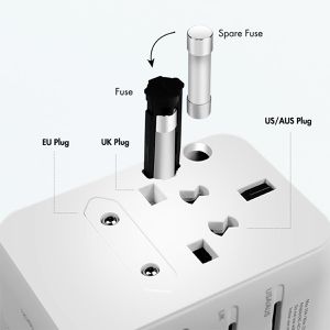 Produktbild für Reiseadapter LogiLink PA0356 20W USB