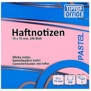 Haftnotizen TipTop-Office TTO 405013, pastellrosa