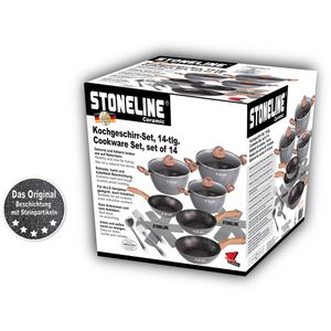 Produktbild für Topfset STONELINE Back to Nature 21078, Aluguss