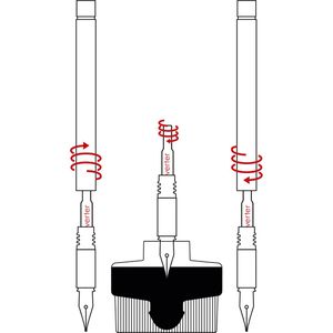 Produktbild für Tintenkonverter Parker Standard, Kolbenkonverter