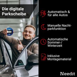 Produktbild für Parkscheibe Needit Park Lite One, elektronisch