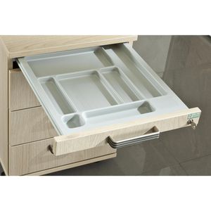 Produktbild für Rollcontainer Hammerbacher Solid AC30, aus Holz, eiche