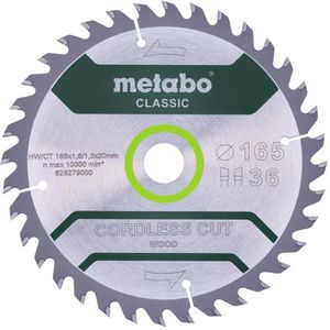 Kreissägeblatt Metabo Cordless Cut Wood Classic