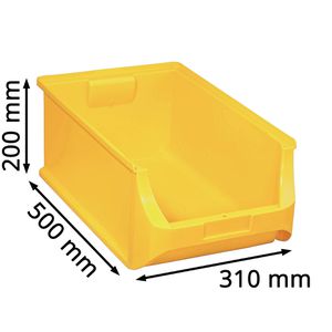 Produktbild für Sichtlagerkasten Allit ProfiPlus Box 456218, Größe 5