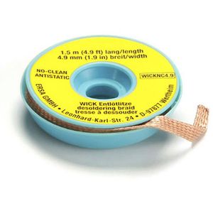 Entlötlitze Ersa NoClean Spirig 3S WICK4.9-1.5