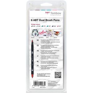 Produktbild für Brush-Pen Tombow ABT-6P-5 ABT Dual Brush Pen