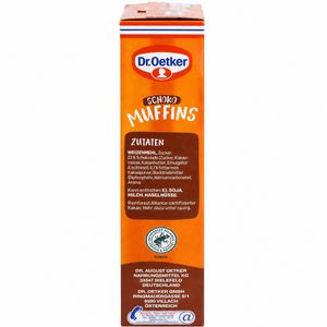 Produktbild für Kuchenbackmischung Dr.Oetker Schoko Muffins