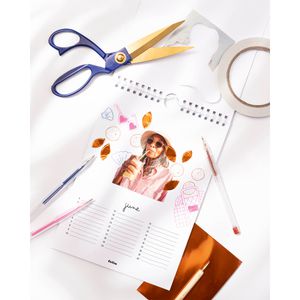 Produktbild für Fotokalender Folia 23182, DIY Bastelkalender, jahresunabhängig