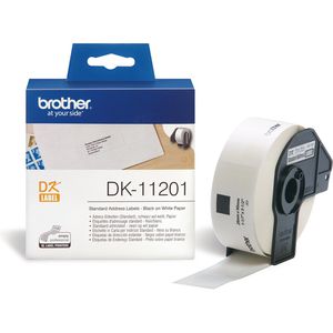 Brother-Etiketten Brother DK-11201, weiß