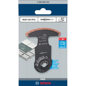 Produktbild für Multifunktionswerkzeug-Zubehör Bosch PRO MATI 68 RT3