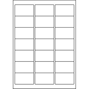 Produktbild für Adressetiketten Herma 5074, weiß