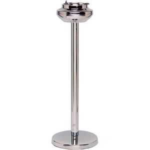 Produktbild für Aschenbecher Böttcher-AG 1116610, silber, Outdoor, mit Deckel