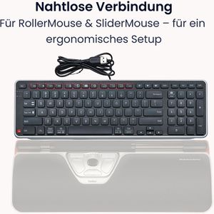 Produktbild für Tastatur Contour Balance Keyboard, BALANCE-DE-WIRED