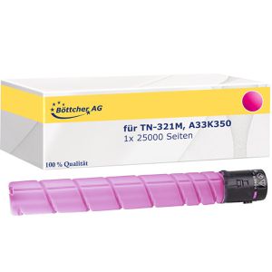 Toner Böttcher-AG für Konica-Minolta, TN-321M