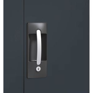 Produktbild für Werkzeugschrank CP-Möbel 08930-00, aus Metall, grau/anthrazit