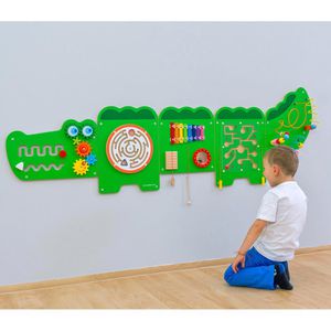 Produktbild für Motorikspielzeug Betzold 97245, Wandspiel Krokodil