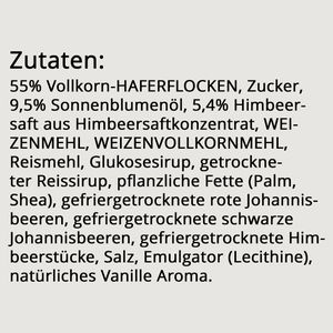 Produktbild für Müsli Dr.Oetker Vitalis Veganes Knusper Berry White Chunks
