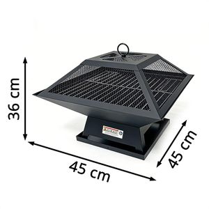 Produktbild für Feuerschale Relaxdays 10053304, aus Stahl