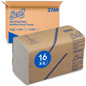 Produktbild für Papierhandtücher Scott 3749, 1-lagig