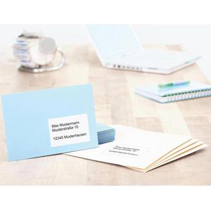 Produktbild für Adressetiketten Herma 4341, weiß