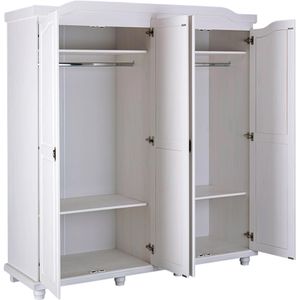 Produktbild für Kleiderschrank Inter-Link Isny, weiß