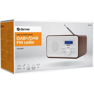 Produktbild für Radio Denver DAB-30 Darkwood DAB+