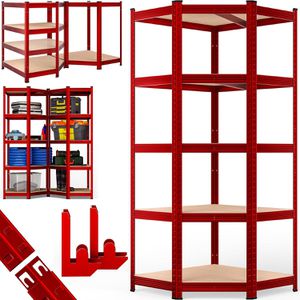 Produktbild für Schwerlastregal Monzana 109722, 5 Holzböden