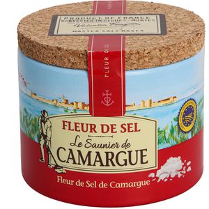 Salz Le-Saunier-de-Camargue Fleur De Sel, in der Dose