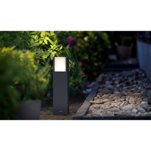 Produktbild für Wegeleuchte Philips Arbour, anthrazit, mit 230 V Netzstrom