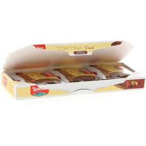 Produktbild für Waffeln Loacker Tortina Dark Hazelnut, Waffeltörtchen