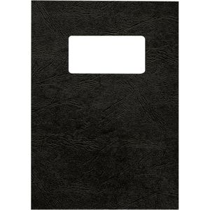 Produktbild für Deckblätter GBC LeatherGrain, mit Fenster, A4