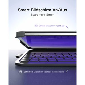 Produktbild für Tablet-Hülle Inateck BK2007, grau