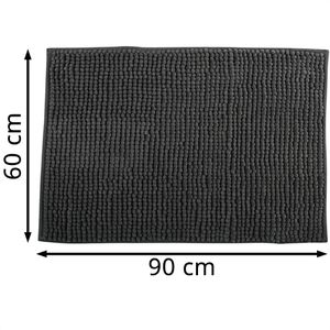 Produktbild für Badematte MSV Badteppich Chenille, 60 x 90 cm
