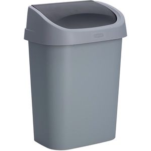 Mülleimer Curver Allibert Mistral Swing, hellgrau