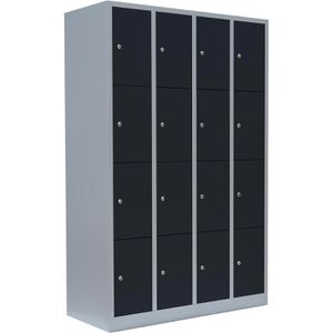 Produktbild für Schließfachschrank ClassiX X-520448, anthrazit