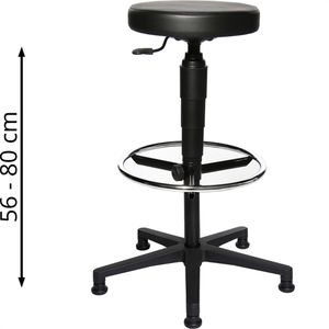 Produktbild für Drehhocker Topstar Tec 70, 72270 D10T