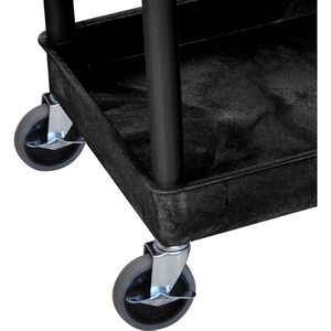 Produktbild für Tischwagen Luxor SESTC111-B, aus Kunststoff