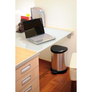 Produktbild für Mülleimer Curver Deco Bin Metallics, silber