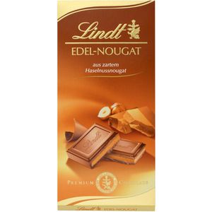 Lindt Tafelschokolade Edel-Nougat, 100g