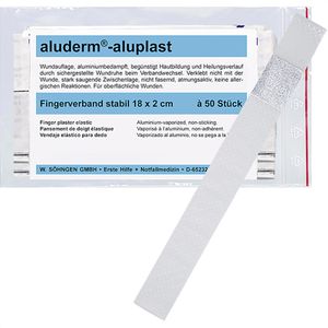 Pflaster Söhngen Aluderm Aluplast 1009162, 50 Strips