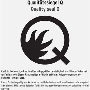 Produktbild für Rauchmelder Brennenstuhl RM L 3101 Set, Funk vernetzbar