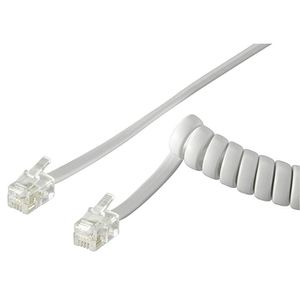 Telefonhörerkabel Goobay 50246, 2m