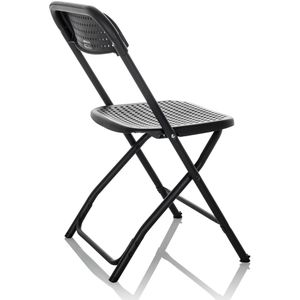 Produktbild für Klappstuhl hJh-OFFICE TUDELA XXL PRO, 803102, schwarz