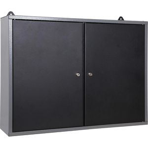 Werkzeugschrank Ondis24 4561, aus Metall, grau / schwarz