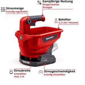 Produktbild für Universalstreuer Einhell GE-US 18 Li-Solo, 3415410
