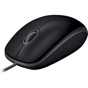 Produktbild für Maus Logitech B110 Silent Mouse, optisch mit Kabel