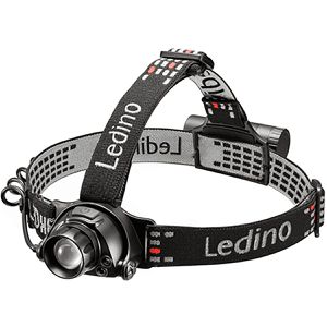 Produktbild für Stirnlampe Ledino Vahr LED, wiederaufladbar