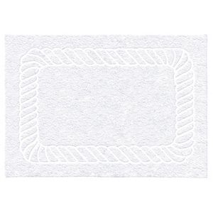 Produktbild für Badematte Zollner Elba II-W, 50 x 70 cm