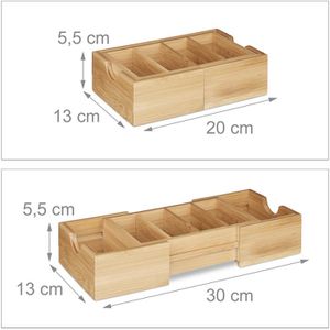 Produktbild für Karteikasten Relaxdays A8