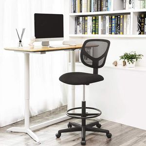 Produktbild für Arbeitsstuhl Songmics OBN15BK, schwarz